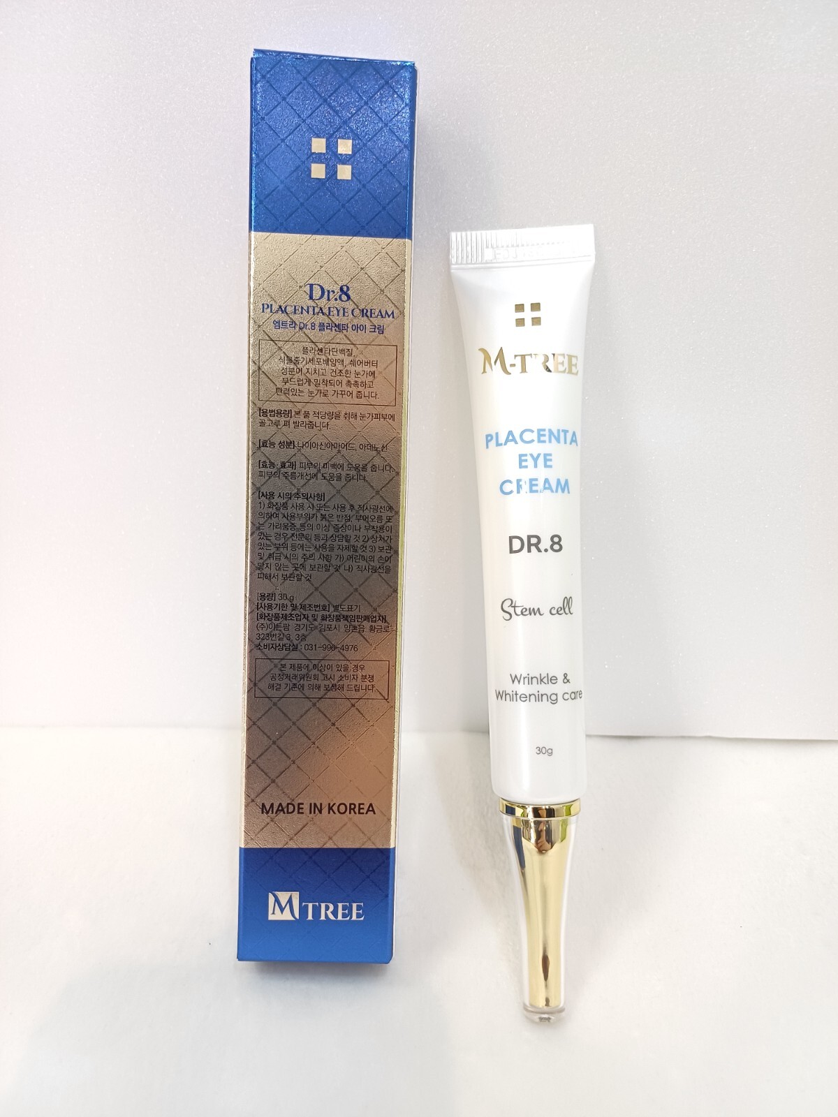 Mtree Dr.8 Placenta Eye Cream Lamb's Placenta Wrinkle
