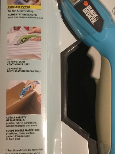 Black & Decker Home PowerScissors Cordless Power Rechargeable Scissors 3.6 Volts