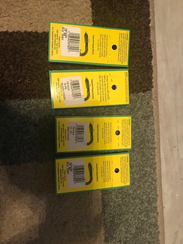 4 New CREME 2 INCH TRIPLE TIP GRUB CRAPPIE BAIT