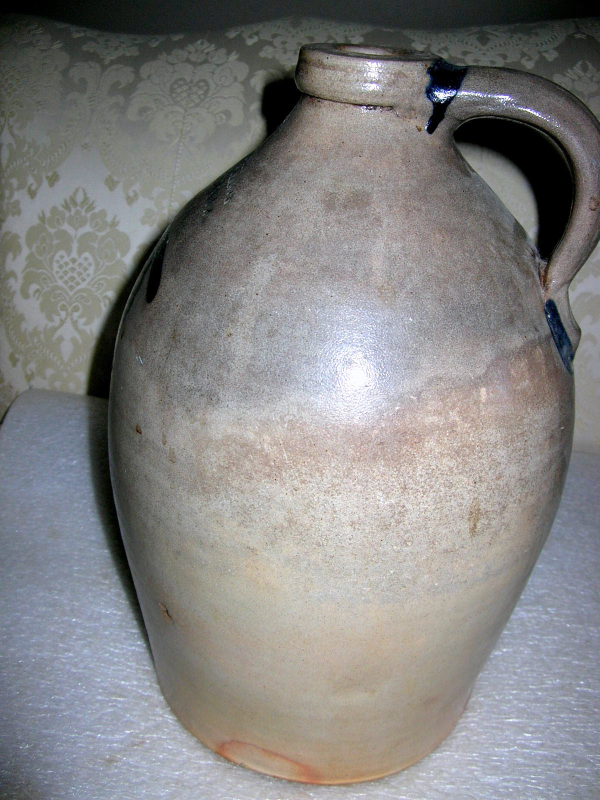 STONEWARE JUG CROCK COWDEN AND WILCOX