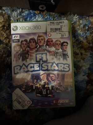 F1 Race Stars (Microsoft Xbox 360, 2012) Tested / No Manual / Replacement Insert