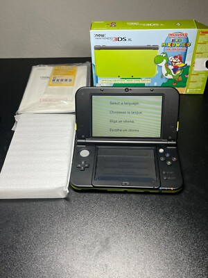 New (Open Box) Nintendo 3DS XL  Lime Green Special Edition - Read Description.