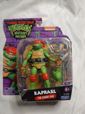 Playmates Teenage Mutant Ninja Turtles Raphael the angry one nicklodeon