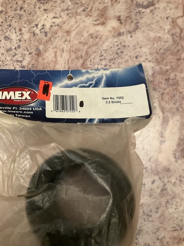 Vintage IMEX 7552 2.2 Slick Tires RC Pan Car RC10 Drag Tamiya Frog Parma Bolink