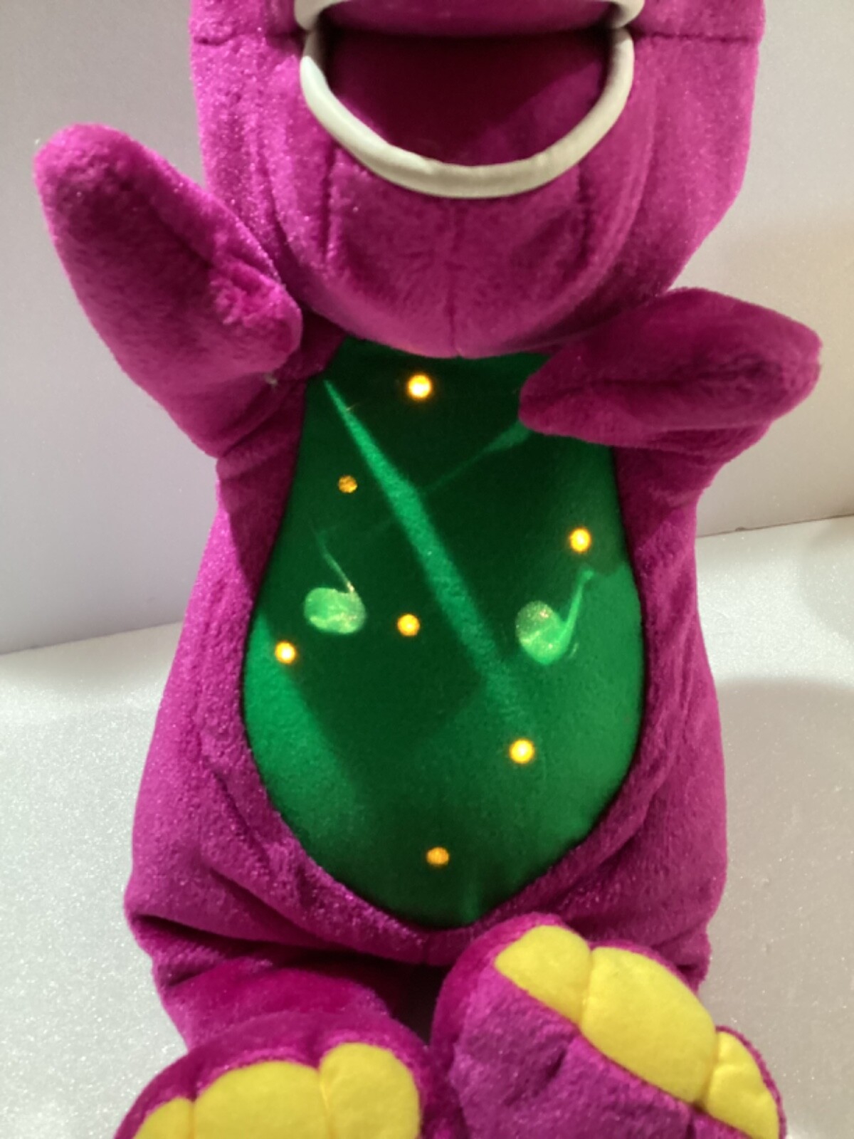 Fisher Price/Mattel BARNEY Interactive Plush 14” - Talks