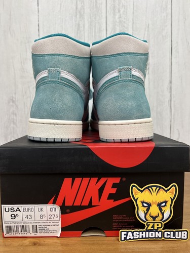 JORDAN AIR JORDAN 1 RETRO HIGH TURBO GREEN MEN 555088-311 GS 575441-311