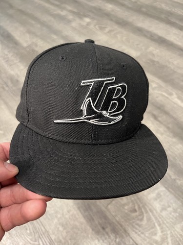 Tampa Bay Rays Hat 7 3/8 New Era 59Fifty Fitted Devil Rays