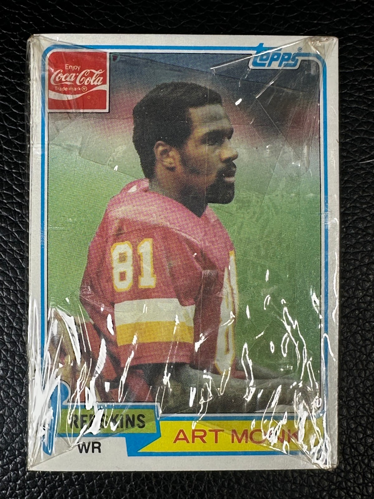 1981 Topps Football Art Monk Sealed