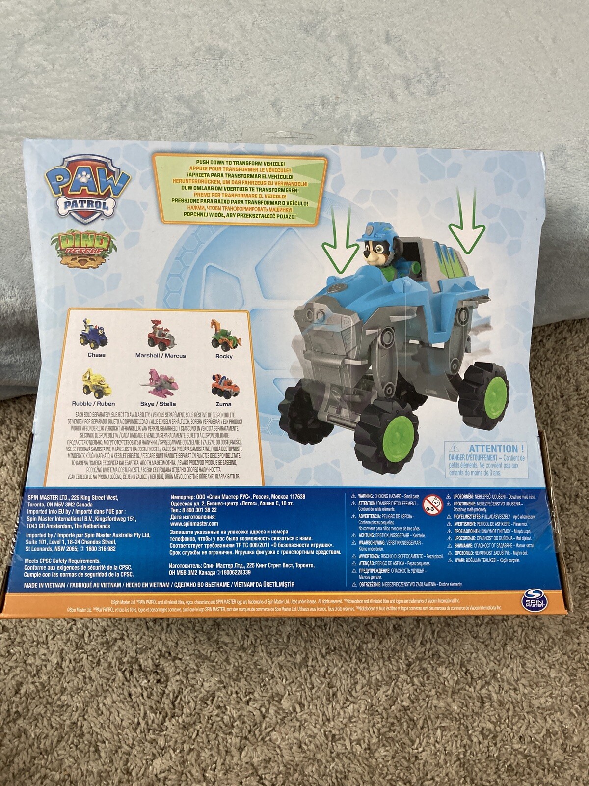 Paw Patrol DINO RESCUE REX Deluxe 