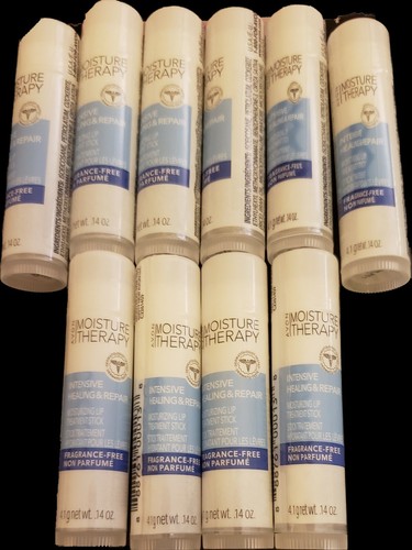 Lot of 10 Avon  Moisture Therapy Intensive Moisturizing Lip Balm