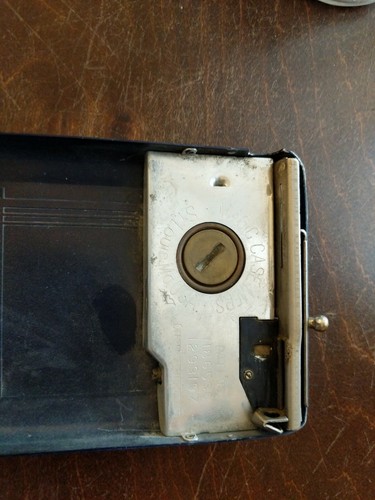 ANTIQUE MCM 1914 Art Deco Cigarette Case with Auto Lighter WORKS!