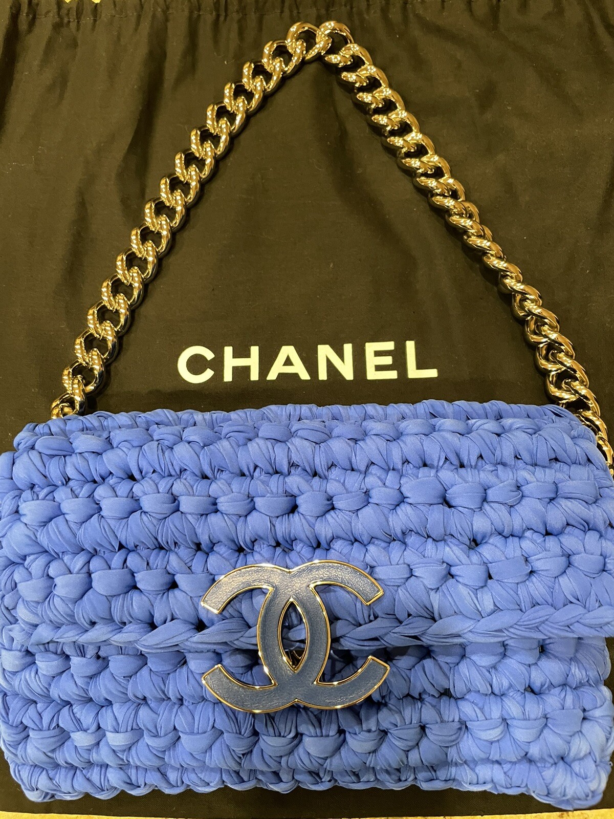 chanel crochet bags