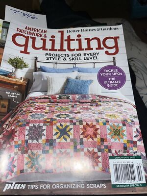 American Patchwork & Quilting magazine #174 2022.Guide To Tackle Your UFOs T-442