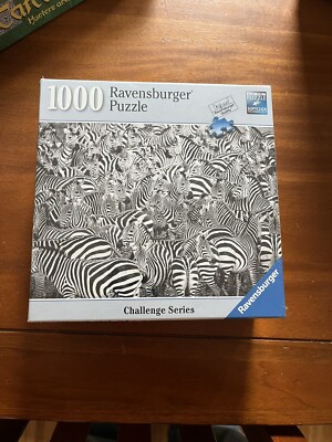 ravensburger puzzle 1000 Challenge Series Zebras No. 81 561 Sealed