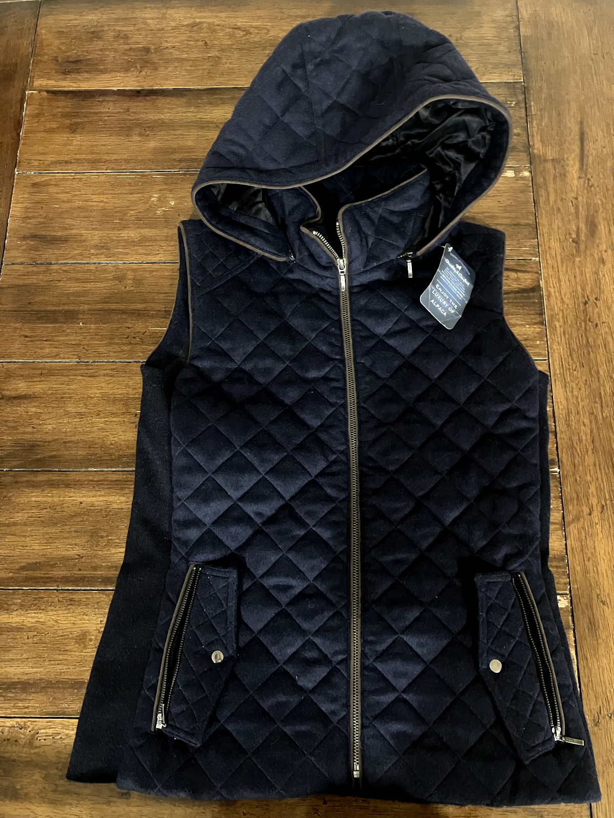 Alpacas of Montana 100% Alpaca Women's Vest NEW Size S 