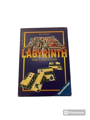 Labyrinth The Card Game by Ravensburger Complete With Instructions 2001 Age 7+