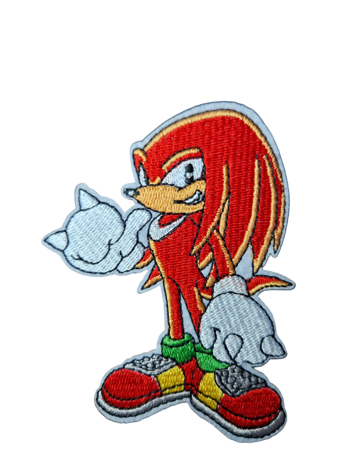 Knuckles Sonic The hedgehog Game Sonic Movie Iron On Patch Sew On Transfer Badge