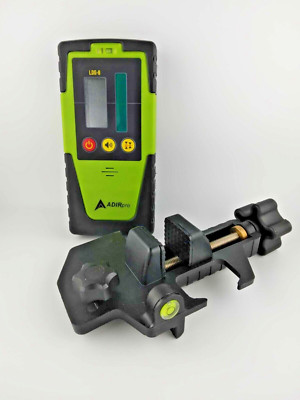 AdirPro LDG-8 Universal Rotary Laser Receiver Detector with Rod Clamp Open Box
