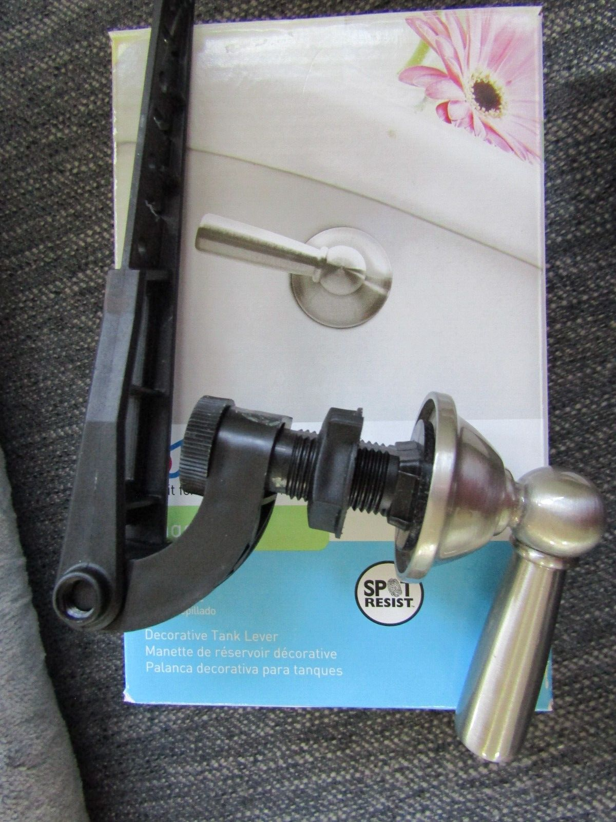 Decorative Toilet Tank Handle Lever #dn6801bn