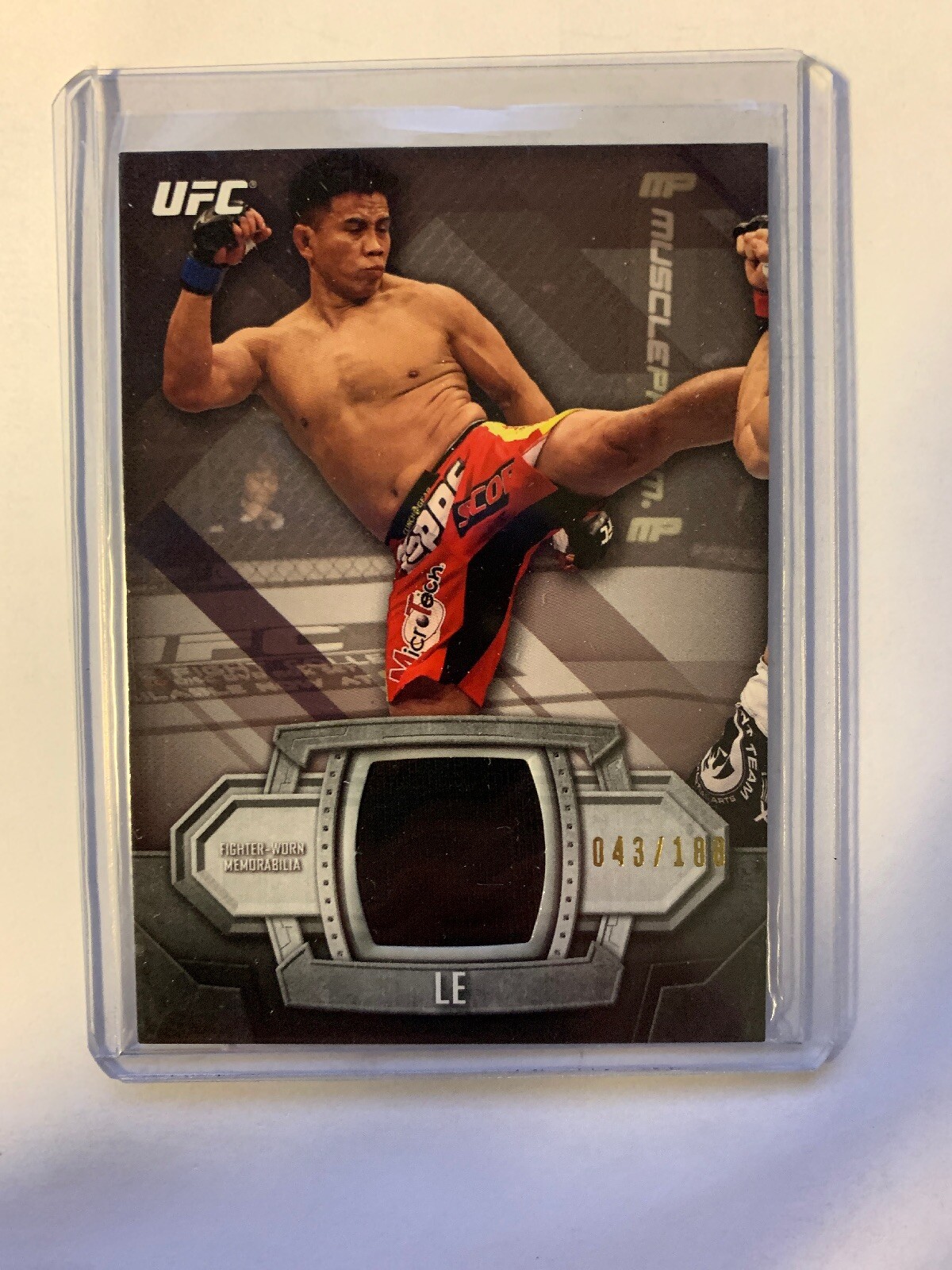 2014 Topps UFC Knockout Relics #KRCL Cung Le/188