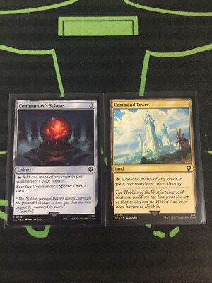MTG Magic The Gathering Commander Tower / Command Sphere LOTR Commander 