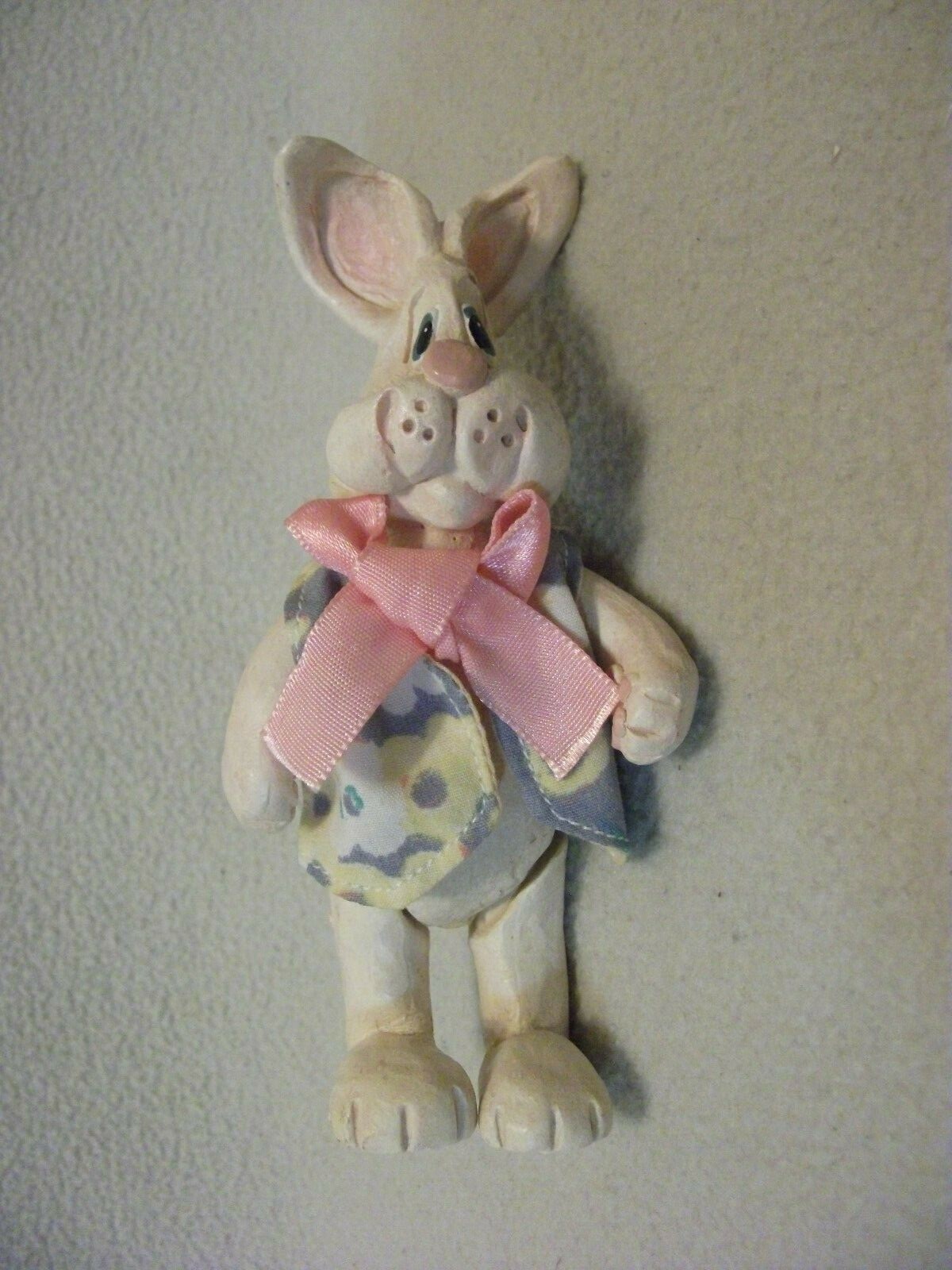 Russ Berrie- Jointed Bunny Rabbit Figurine By Kelly