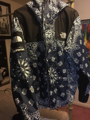 the north face x supreme bandana jacket