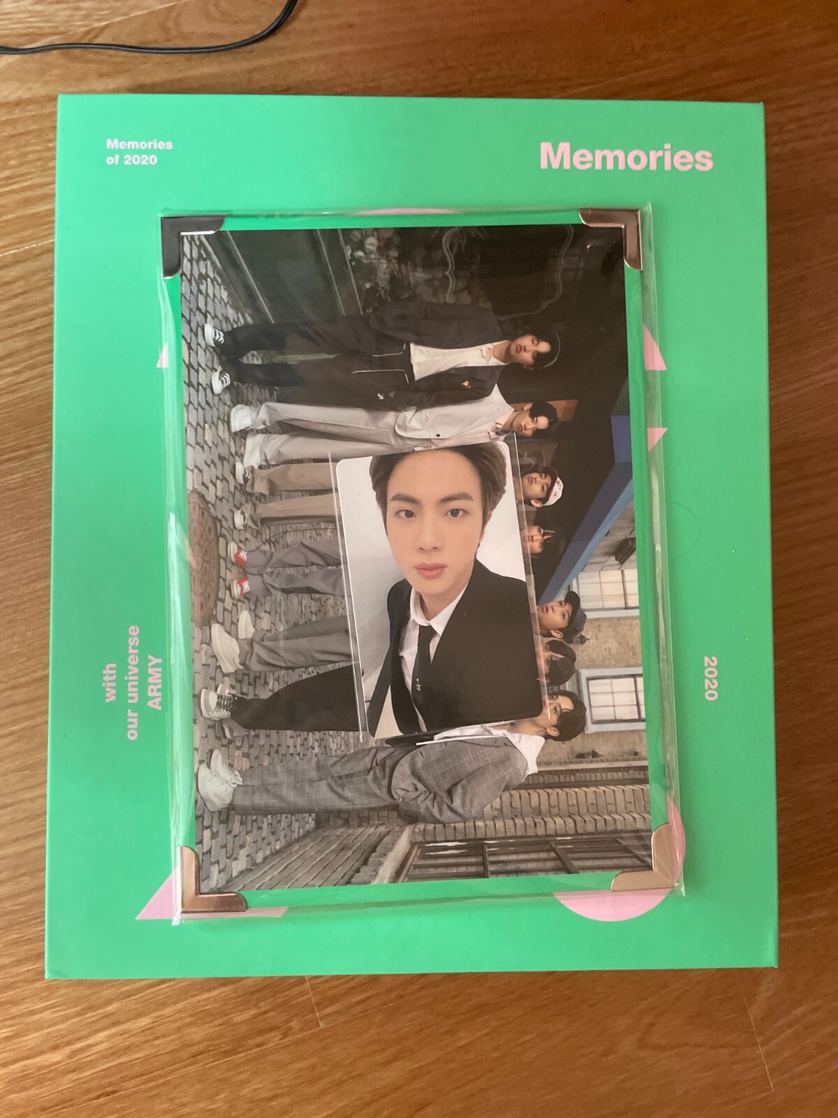 BTS Memories of 2020 DVD Official JIN Photocard RM J-HOPE