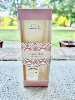 FHF Farmhouse Fresh Sweet Tea Shea Butter Dry Skin Hands & Cuticle Cream 2oz