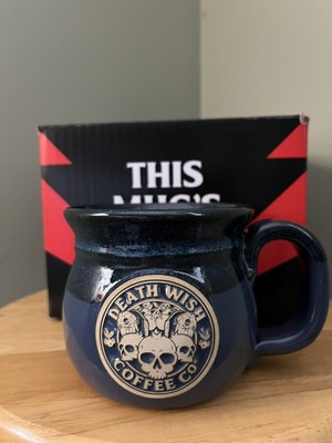 NIB 2023 Death Wish Coffee Blue and Buried Mug 972/2000