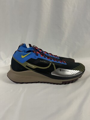 Nike React Pegasus Trail 4 Gore-Tex Low Black Vivid Sulfur Size 15 NEW