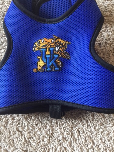 Hunter Pet Mesh Padded Univ Of Kentucky Dog Harness Vest Large Blue