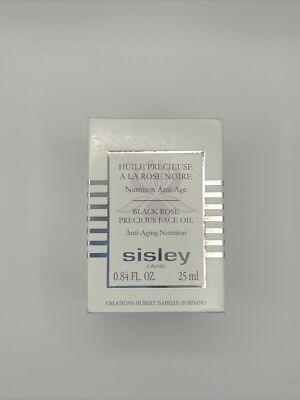 Sisley Black Rose Precious Face Oil Anti-Aging Nutrition 0.84oz./25ml New In Box