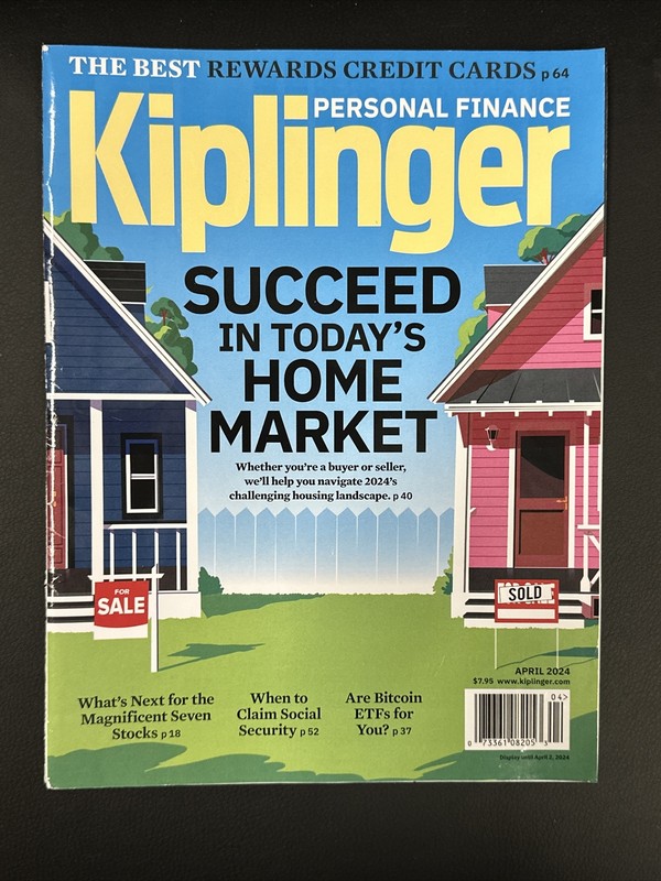 KIPLINGER Personal FINANCE MAGAZINE April 2024