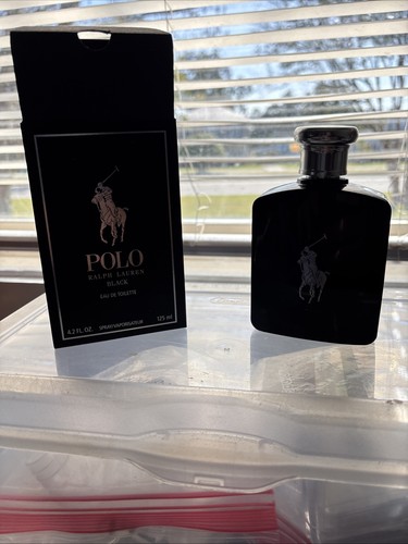 Polo Black by Ralph Lauren 4.2 oz EDT Cologne for Men New In