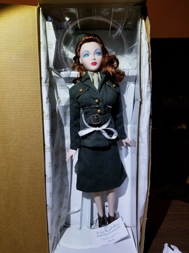 Gene Doll 'USO' Ashton Drake  One Of 893!! VERY RARE  Army Military COA Hand...