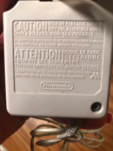 Official Nintendo AC Power Adapter 3ds Charger