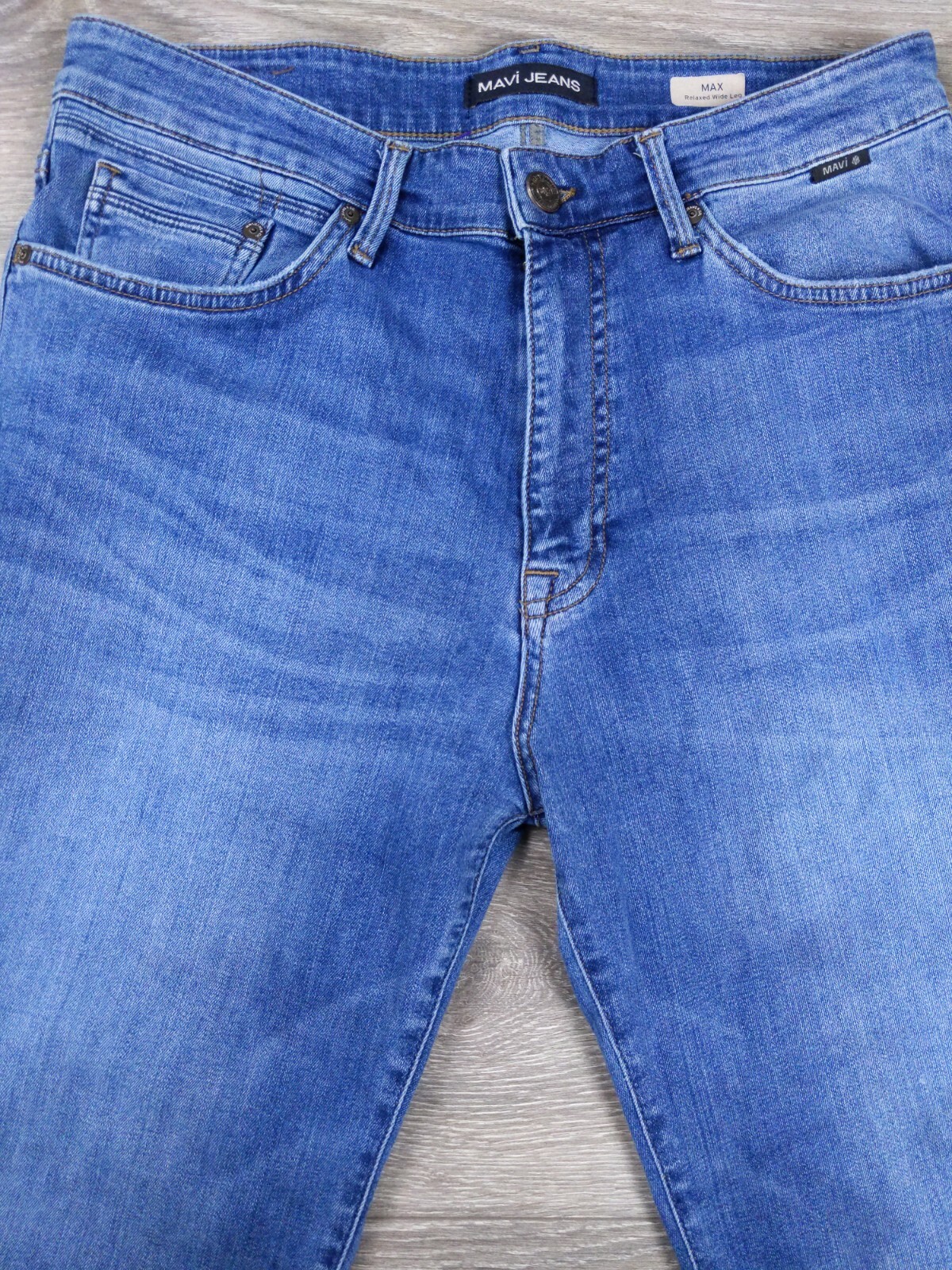 Relaxed Denim Jeans 31X30 Blue 