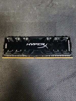 HX430C16PB3A/32 HyperX Predator RGB 32GB 3000MHz DDR4 Single Stick CL16 DIMM
