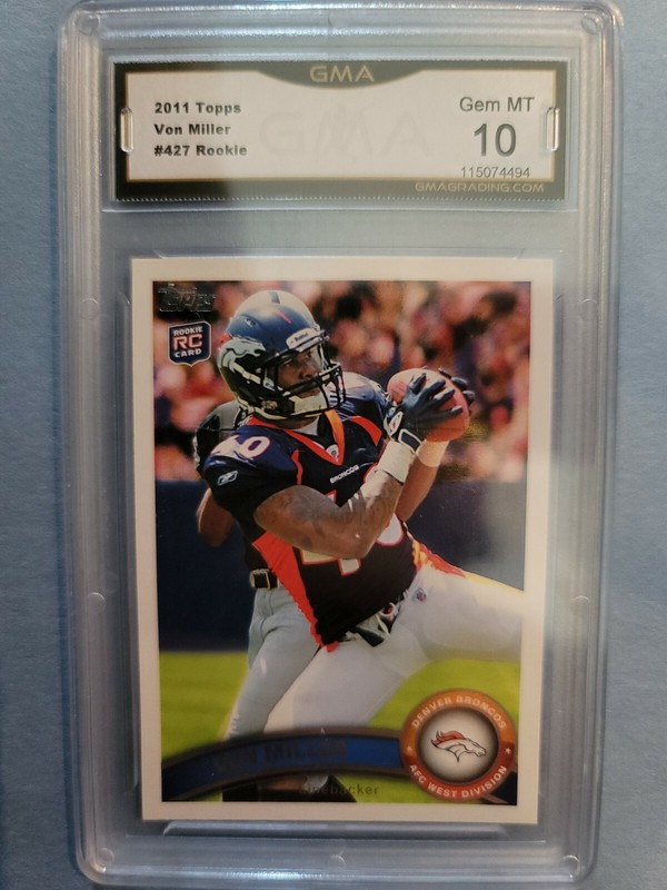 Von Miller Football Card Database Newest Products will be shown first in the results 50 Per Page