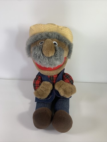 Shotgun Red Muppets Shot Gun Plush Doll 15" autographed hat