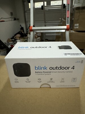 Blink  Outdoor 4 1-Camera Wireless with sync module upc 840268928780 brand new 