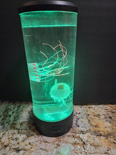 Hypnotic Jellyfish Desktop Aquarium w LED Lights #89171