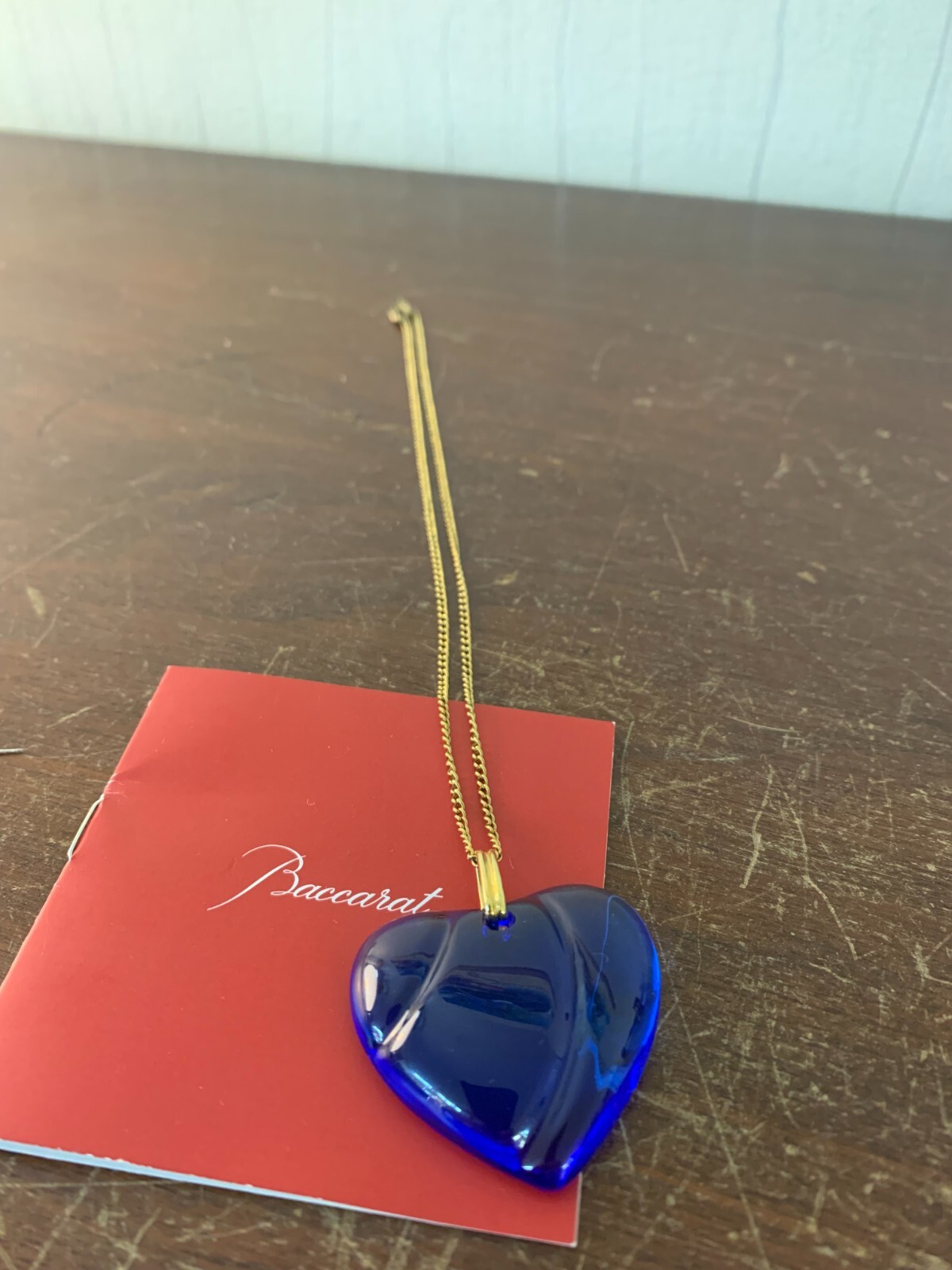Baccarat Crystal Peony Drop Pendant | eBay