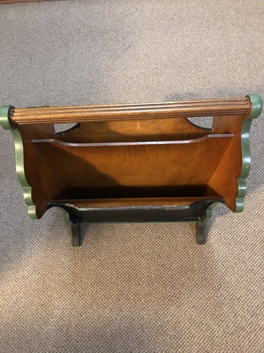 Beautiful Art Nouveau Magazine Rack Crocker Chair Co Sheboygan WI