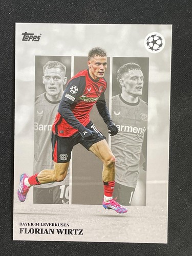 Florian Wirtz 2025 Topps Simplicidad Simplicity Leverkusen