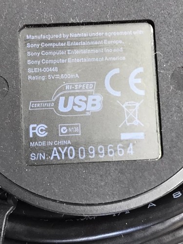 Sony Playstation High Speed USB Motion Eye Camera 4 Microphone Array System