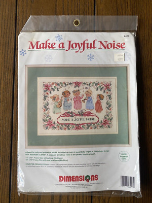 Dimensions Make a Joyful Noise Counted Cross Stitch Kit 8426 Sealed