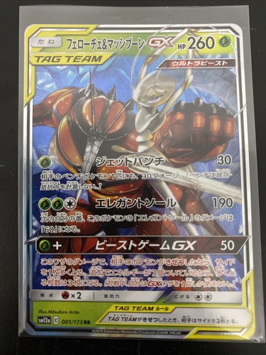 Pokemon Pheromosa & Buzzwole GX 1/173 Japanese | eBay