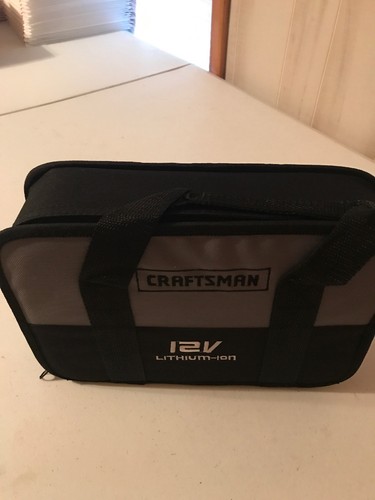NEW Craftsman Nextec12v Soft Carrying Case Tool Bag For Drill / Impact & Other